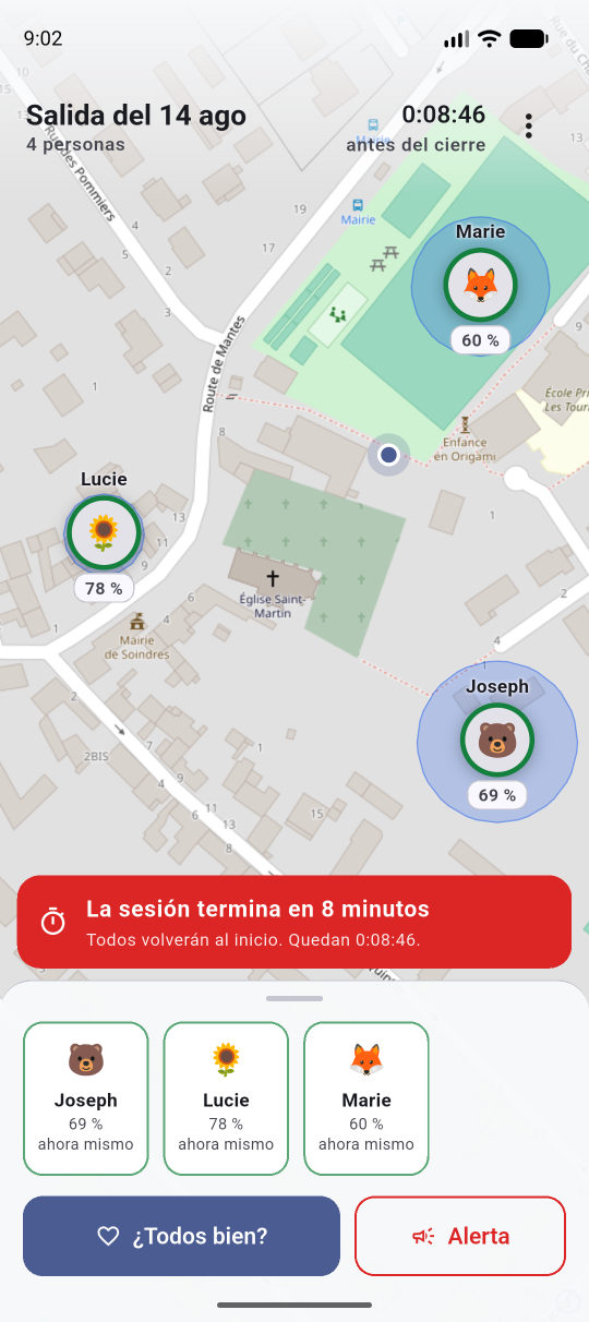 La cuenta atrás, hasta que todo se borra.