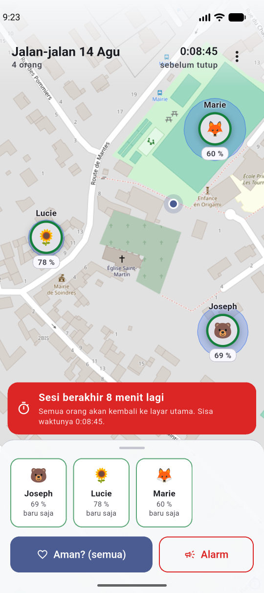 Hitung mundur, sampai semuanya terhapus.