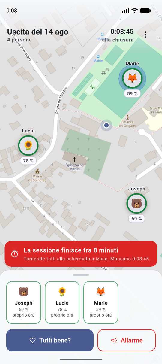 Il conto alla rovescia, finché non si cancella tutto.