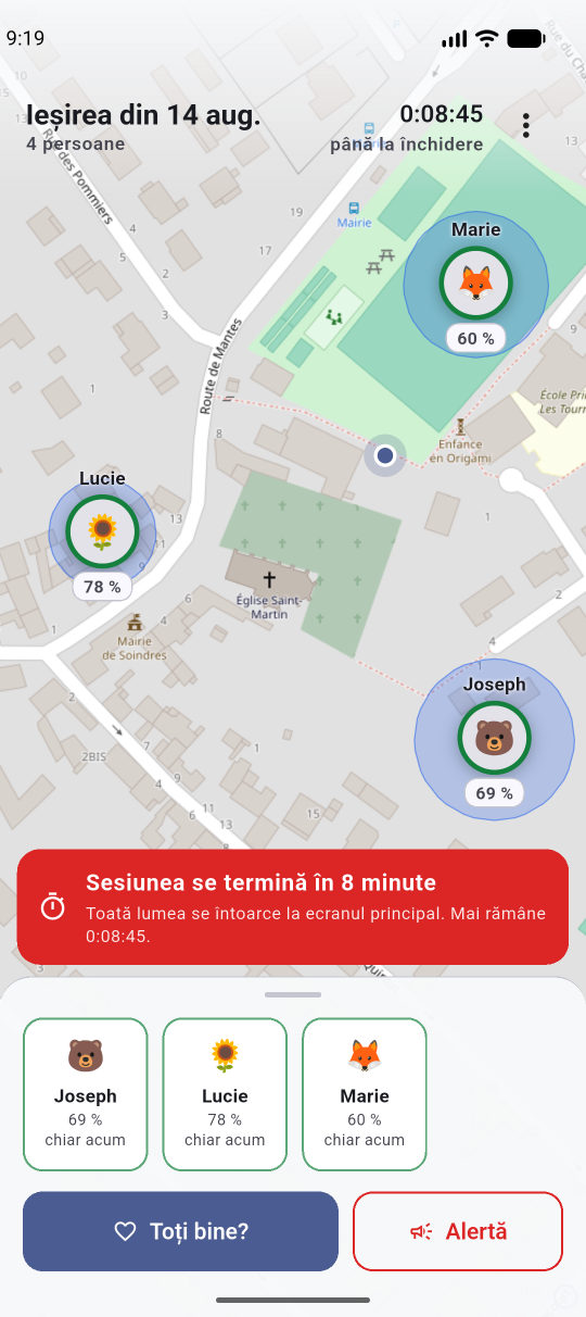 Numărătoarea inversă, până se șterge totul.
