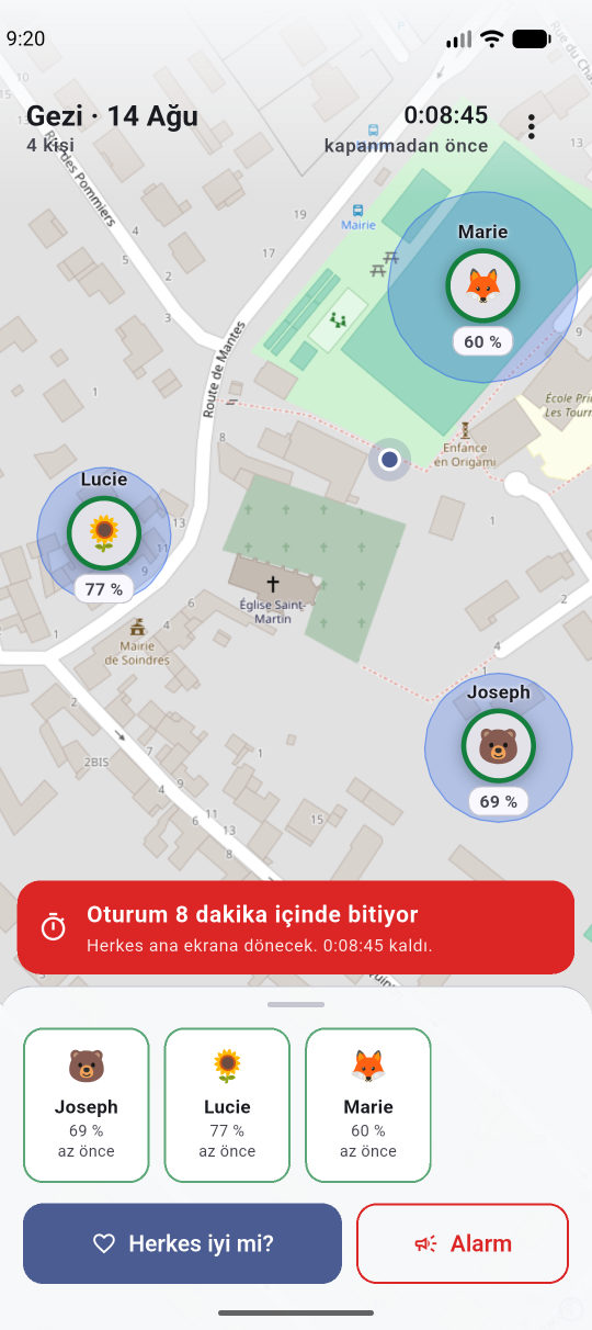 Her şey silinene kadar geri sayım.